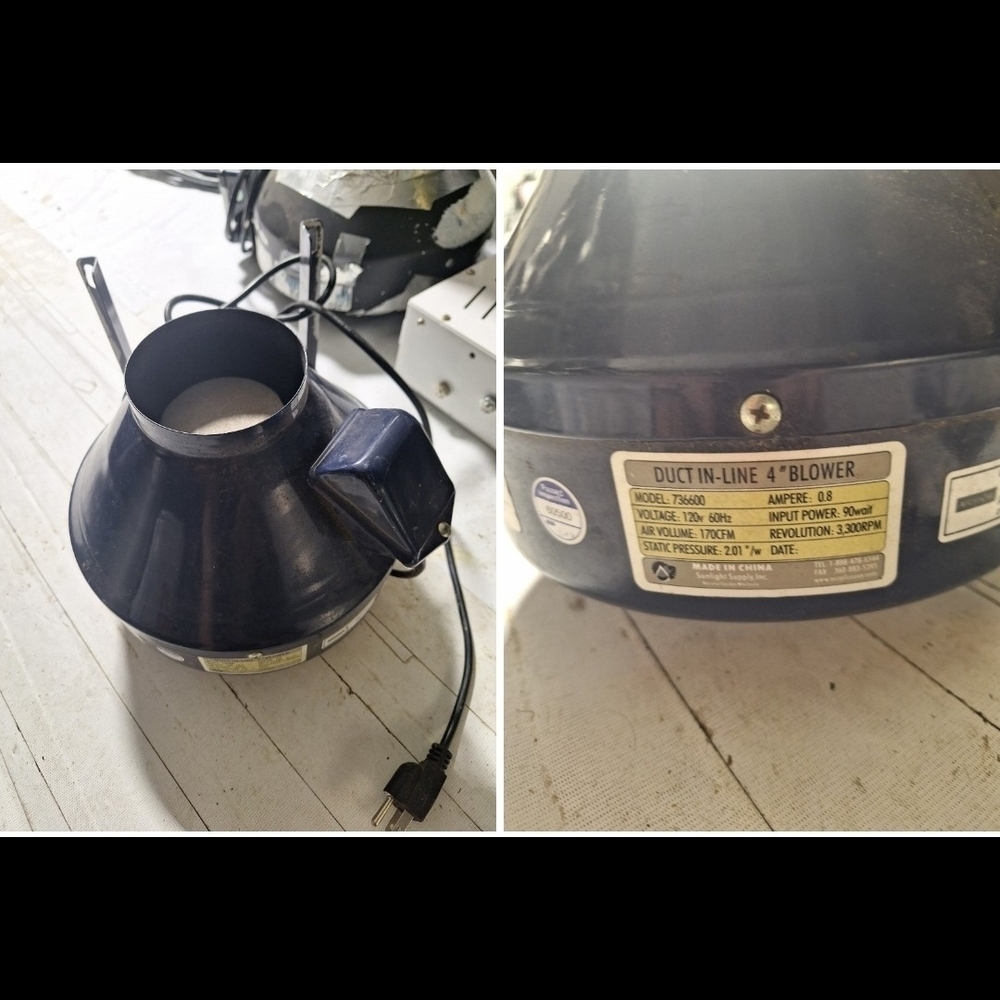 Eco Plus Supreme Inline Fan 4" - 170 CFM